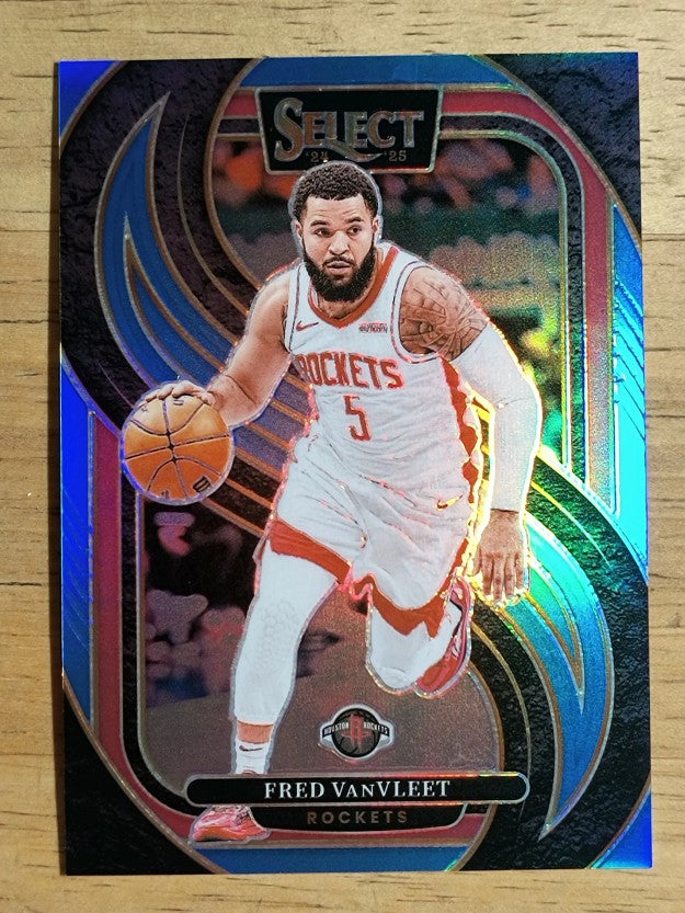 2024-25 Select Light Blue Prizms #118 Fred VanVleet