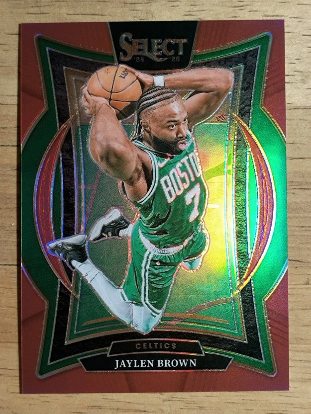 2024-25 Select Red Prizms #29 Jaylen Brown
