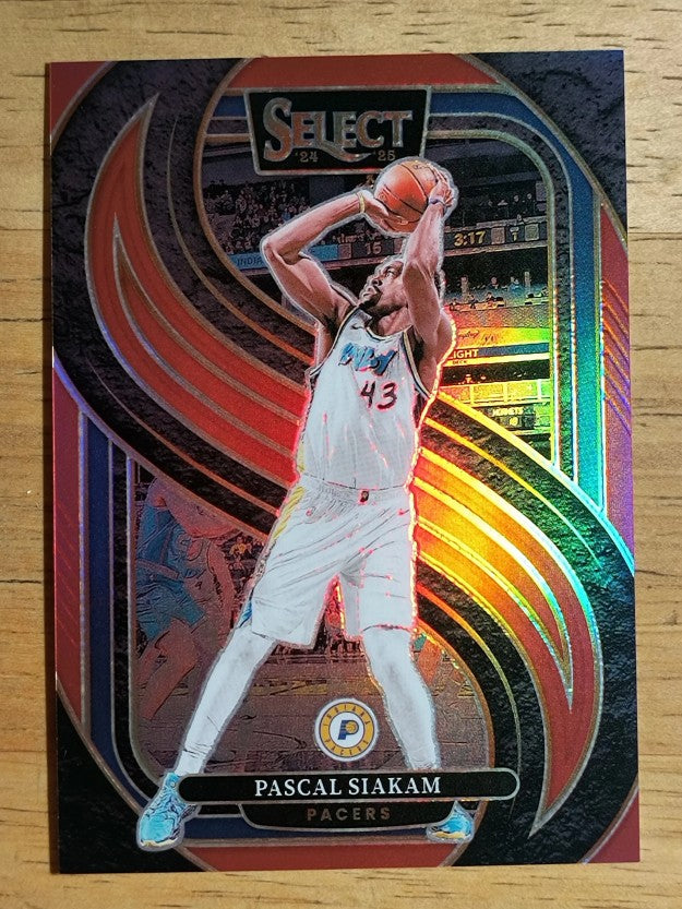 2024-25 Select Red Prizms #113 Pascal Siakam