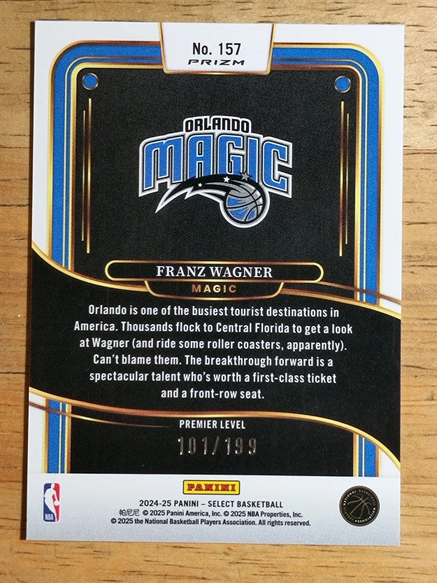 2024-25 Select Red Prizms #157 Franz Wagner