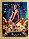 2024-25 Topps Chrome Countdown Complete Blue Basketball Refractors Jaime Jaquez