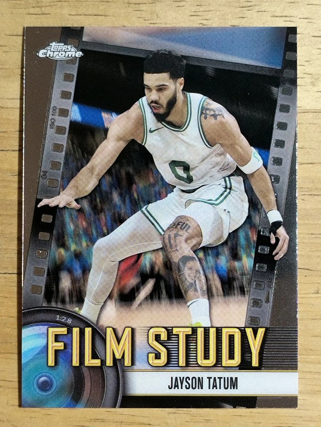 2024-25 Topps Chrome Film Study #FS20 Jayson Tatum (NM)