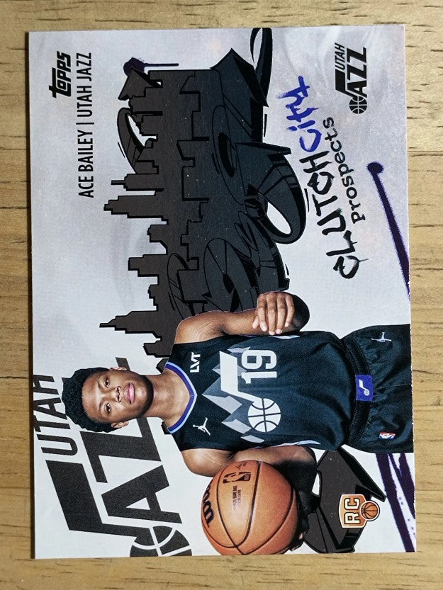 2025-26 Topps Clutch City Prospects #CC5 Ace Bailey (NM)