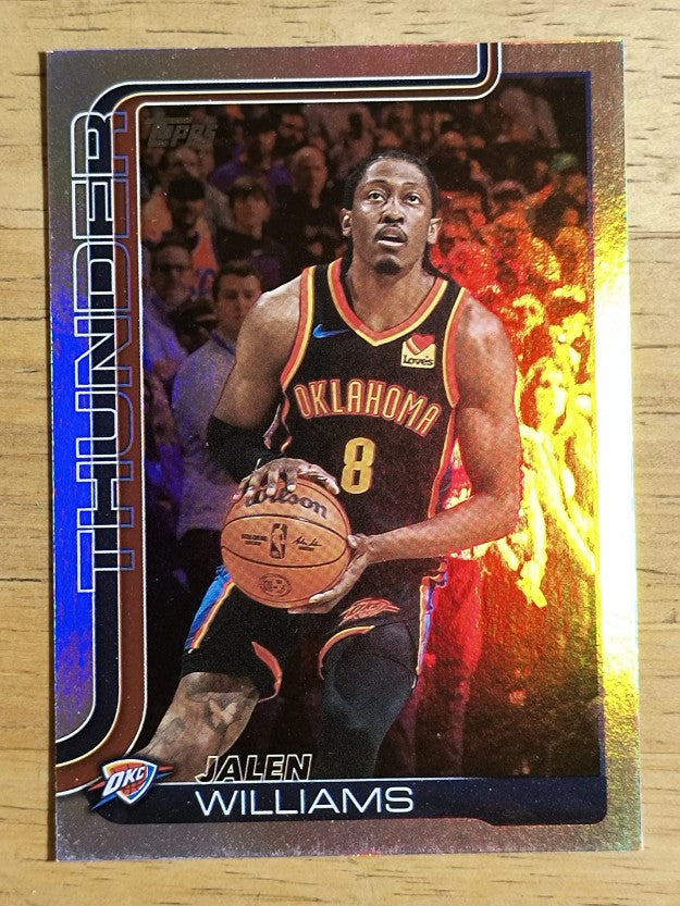 2025-26 Topps Holo Foil #116 Jalen Williams