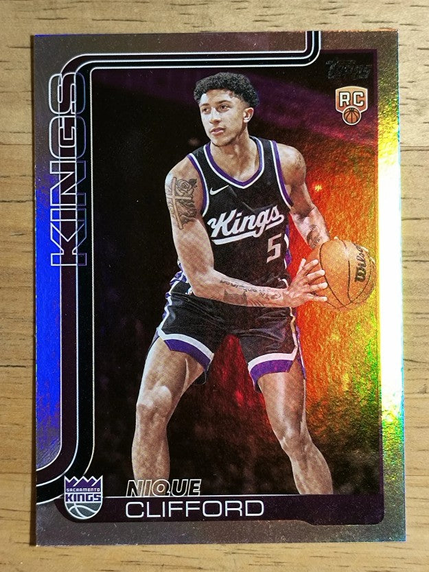 2025-26 Topps Holo Foil #224 Nique Clifford