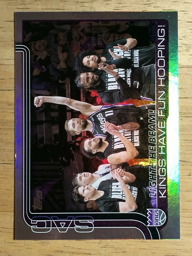 2025-26 Topps Holo Foil #295 Doug McDermott/LaRavia/Devin Carter/Sabonis/Crowder