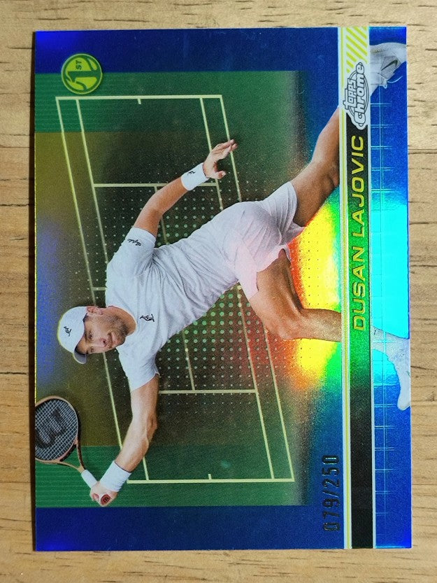 2024 Topps Chrome Blue Refractors #18 Dusan Lajovic