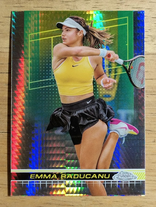 2024 Topps Chrome Prism Refractors #198 Emma Raducanu