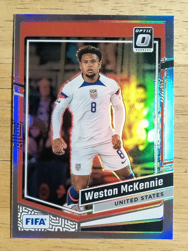 2023-24 Donruss Optic Holo #61 Weston McKennie
