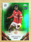 2023-24 Topps Chrome UEFA Club Competitions Green Refractors #22 Isaac Babadi