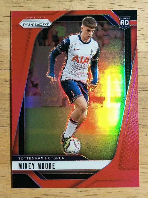 2024-25 Panini Prizm English Premier League Prizms Red #82 Mikey Moore