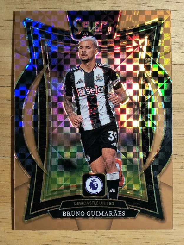 2024-25 Select English Premier League Bronze Checker #86 Bruno Guimaraes