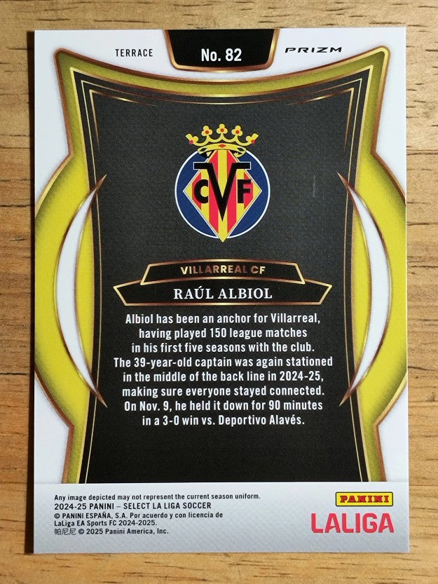 2024-25 Select La Liga Multi-Color #82 Raul Albiol