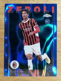 2024-25 Topps Chrome UEFA Club Competitions Blue Lava Refractors 34 Kevin Zeroli