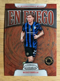 2025 Panini Prizm FIFA Club World Cup En Fuego #11 Nicolo Barella