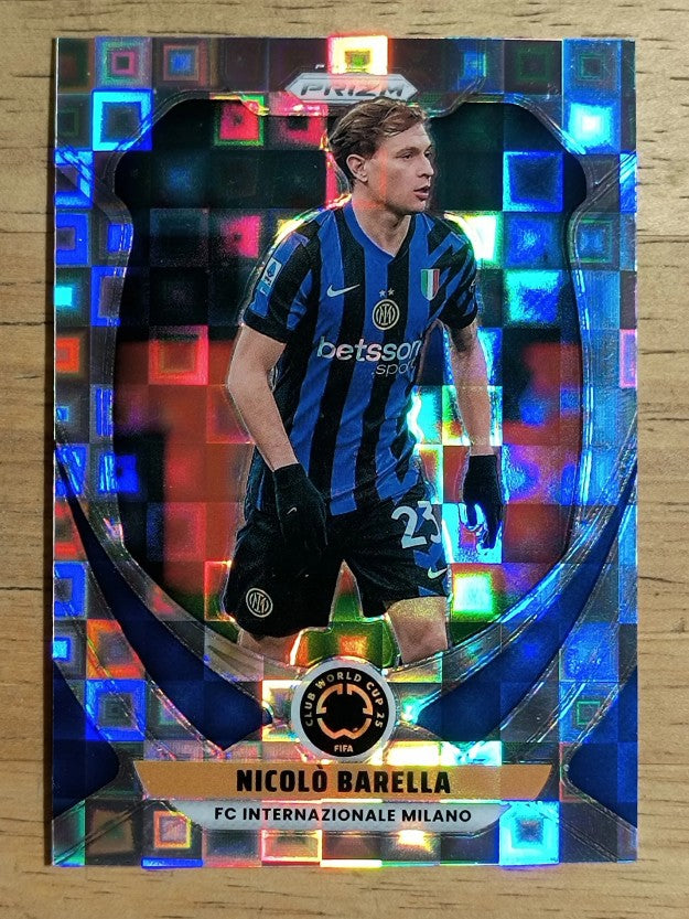 2025 Panini Prizm FIFA Club World Cup Prizms Pandora #93 Nicolo Barella