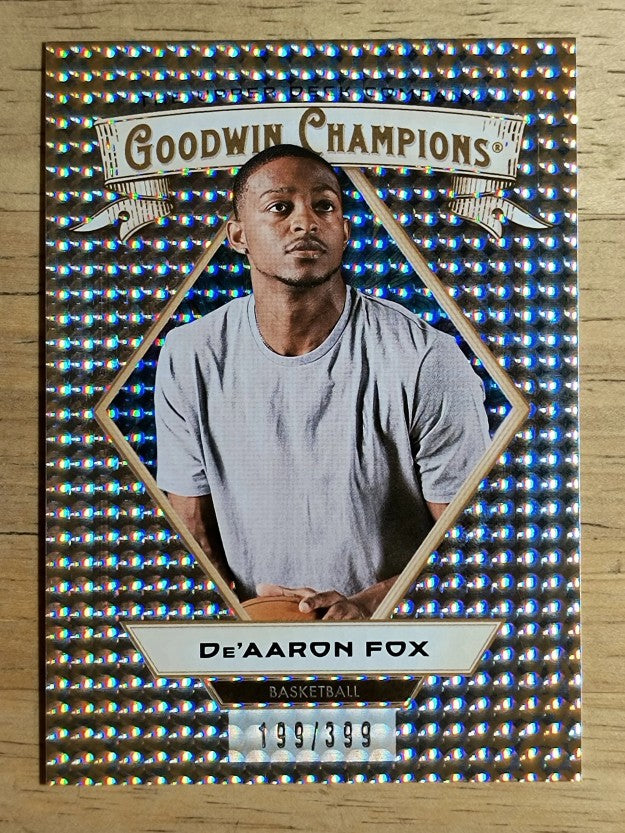 2025 Upper Deck Goodwin Champions Orange Dots #5 De' Aaron Fox