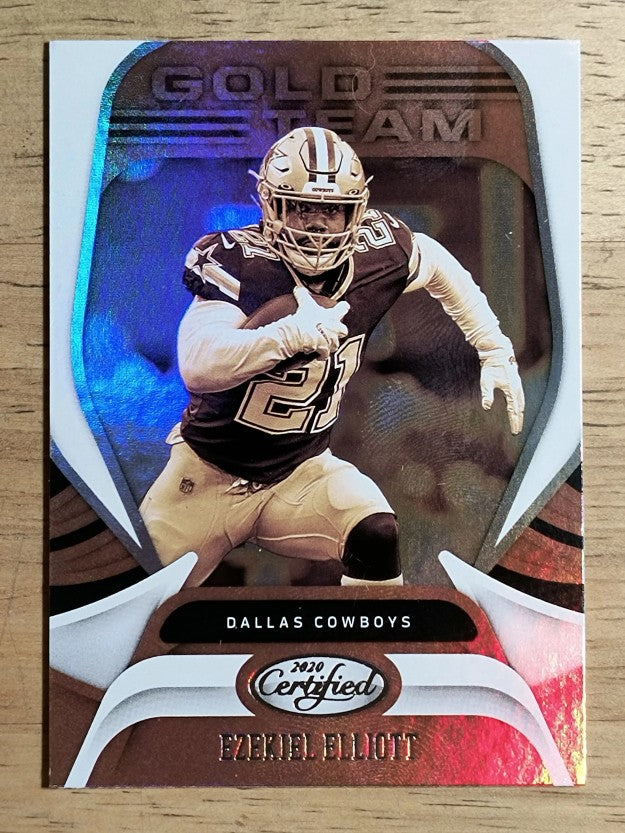 2020 Certified Gold Team #10 Ezekiel Elliott (NM)