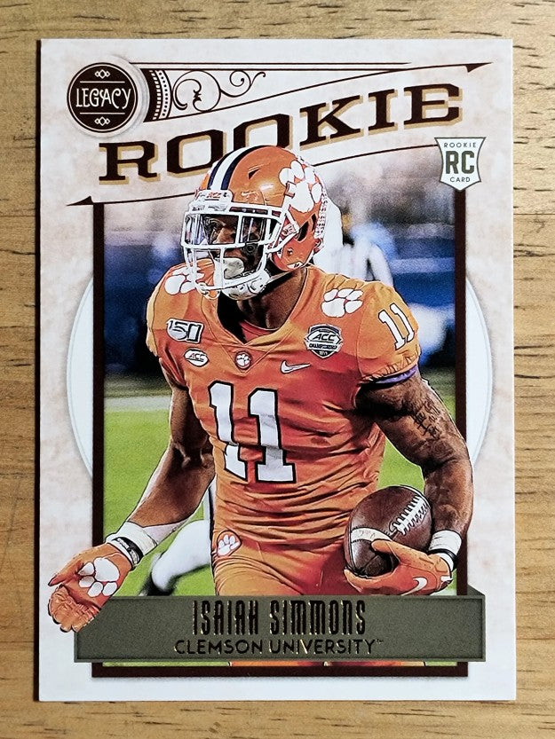 2020 Panini Legacy #161 Isaiah Simmons RC