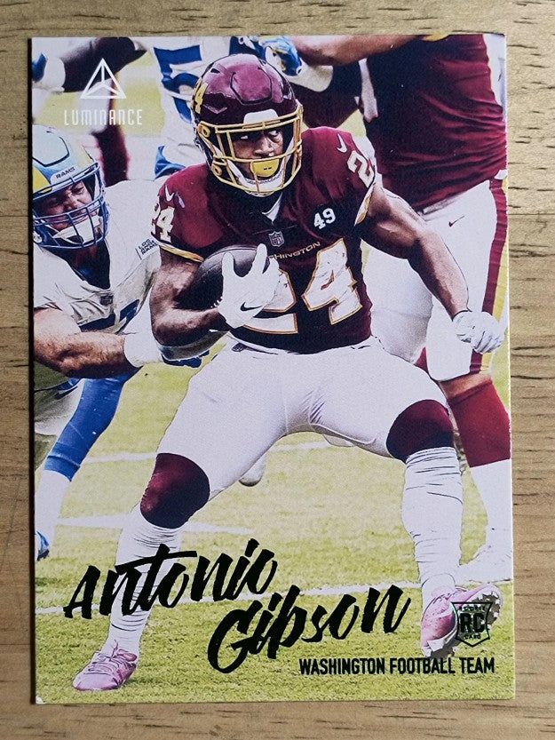 2020 Panini Luminance Green #223 Antonio Gibson CHRONICLES (NM)