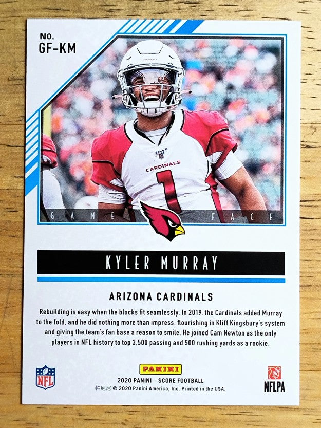 2020 Score Game Face #6 Kyler Murray