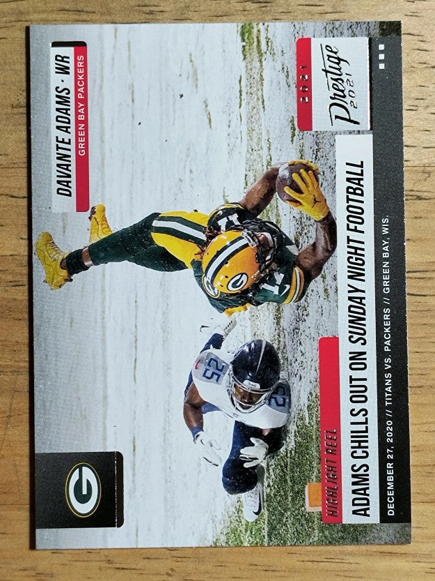 2021 Prestige Highlight Reel #3 Davante Adams