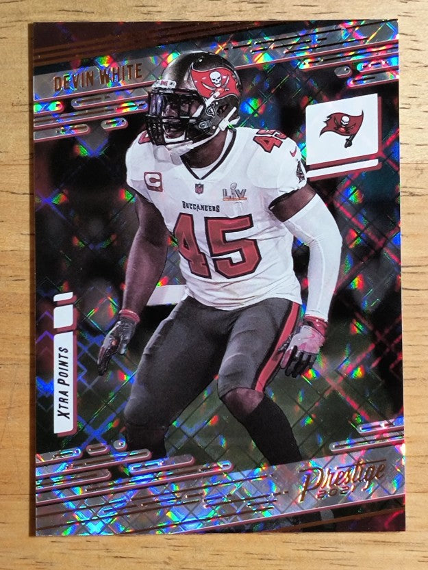 2021 Prestige Xtra Points Diamond #187 Devin White