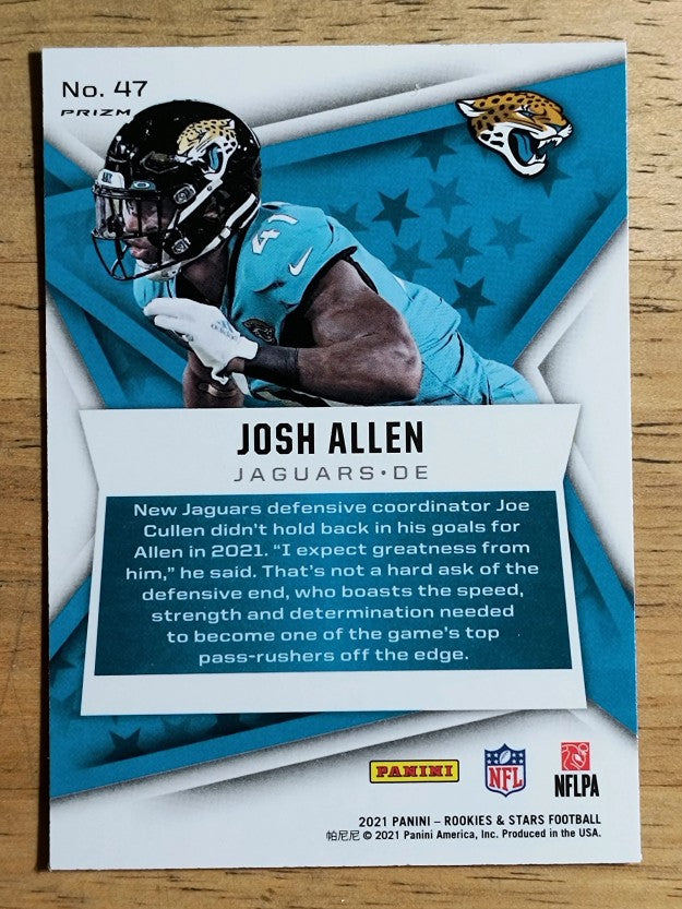 2021 Rookies and Stars Pulsar Prizm #47 Josh Allen