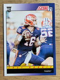 2021 Score '91 Throwback Rookies #1 Trevor Lawrence