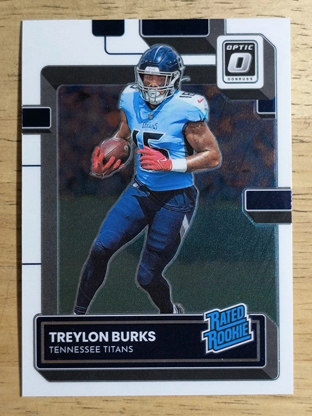 2022 Donruss Optic #212 Treylon Burks RR RC