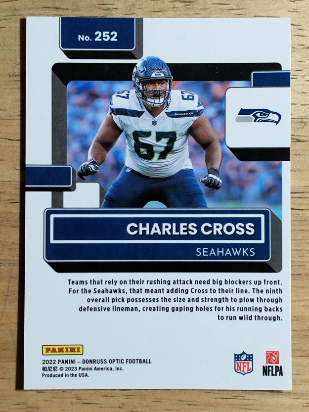 2022 Donruss Optic #252 Charles Cross RR RC