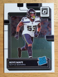 2022 Donruss Optic #263 Boye Mafe RR RC