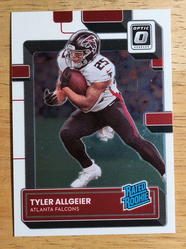 2022 Donruss Optic #278 Tyler Allgeier RR RC