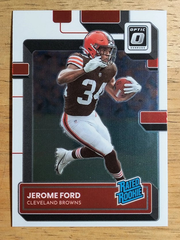 2022 Donruss Optic #280 Jerome Ford RR RC