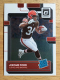 2022 Donruss Optic #280 Jerome Ford RR RC