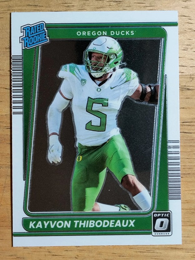 2022 Chronicles Draft Picks Donruss Optic Rated Rookies #2 Kayvon Thibodeaux
