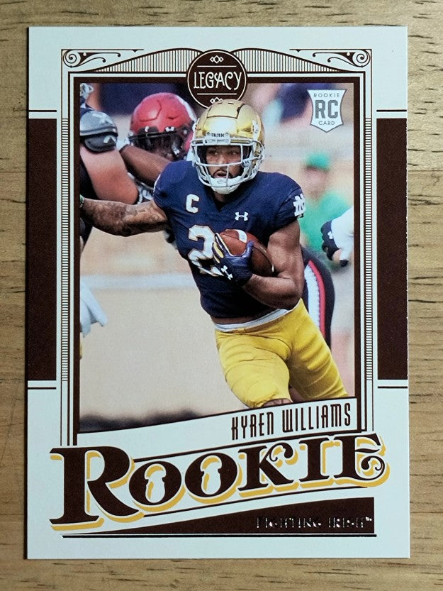 2022 Panini Chronicles Draft Picks Legacy Rookies #9 Kyren Williams