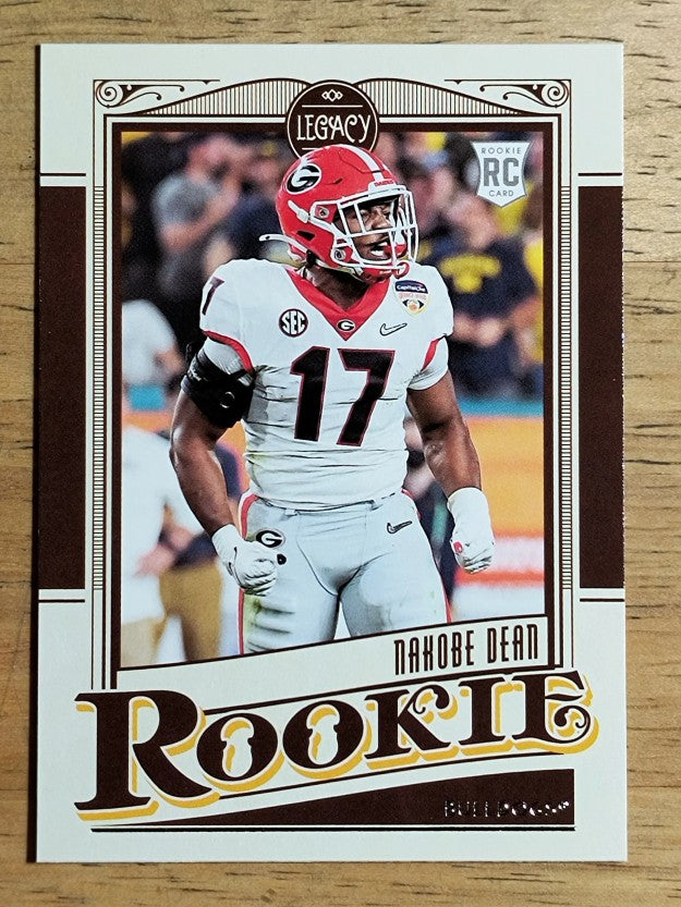 2022 Panini Chronicles Draft Picks Legacy Rookies #18 Nakobe Dean