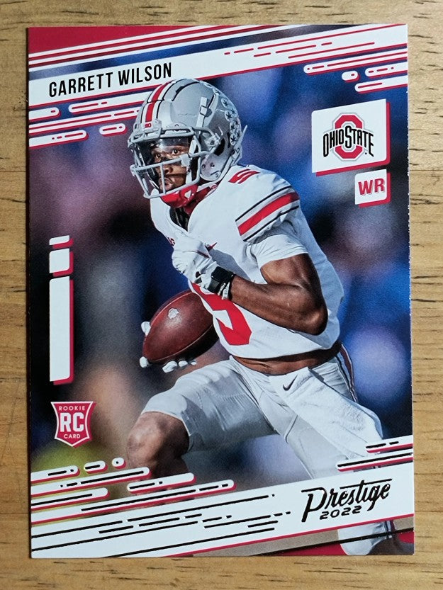 2022 Panini Chronicles Draft Picks Prestige #7 Garrett Wilson