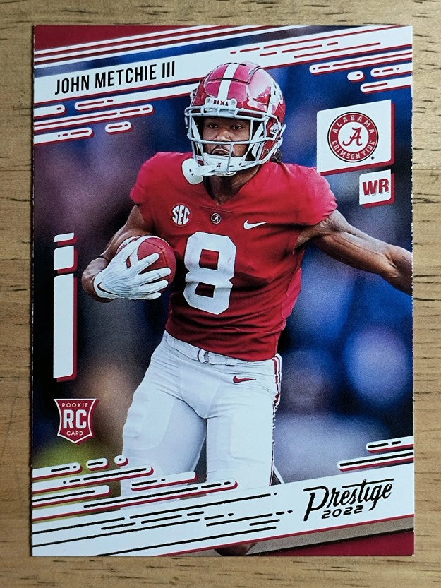 2022 Panini Chronicles Draft Picks Prestige #16 John Metchie III