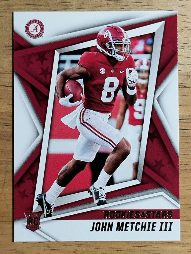 2022 Panini Chronicles Draft Picks Rookies and Stars #14 John Metchie III