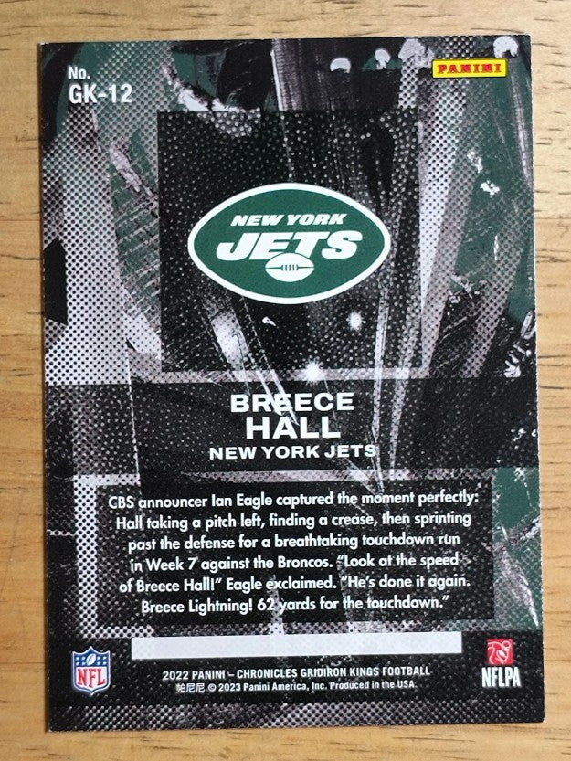 2022 Panini Chronicles Gridiron Kings #12 Breece Hall