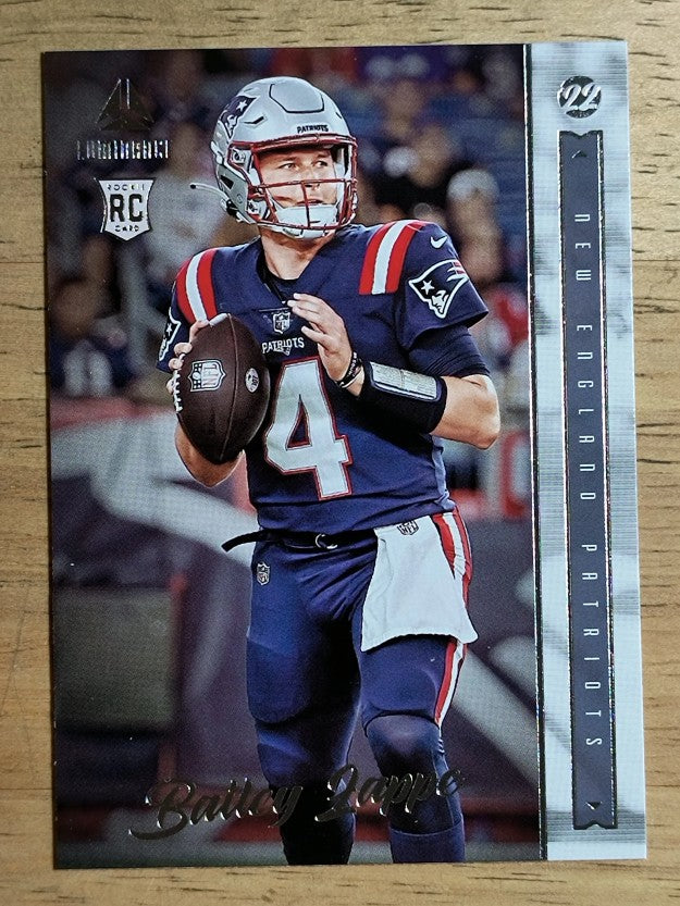 2022 Panini Chronicles Luminance Update Vertical Rookies #209 Bailey Zappe