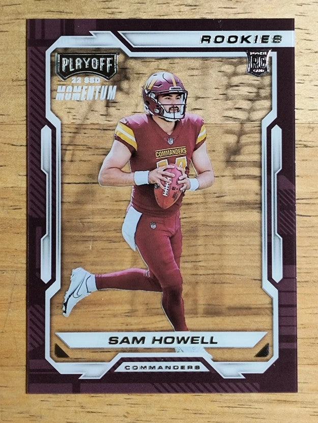 2022 Panini Chronicles Playoff Momentum Rookies #5 Sam Howell