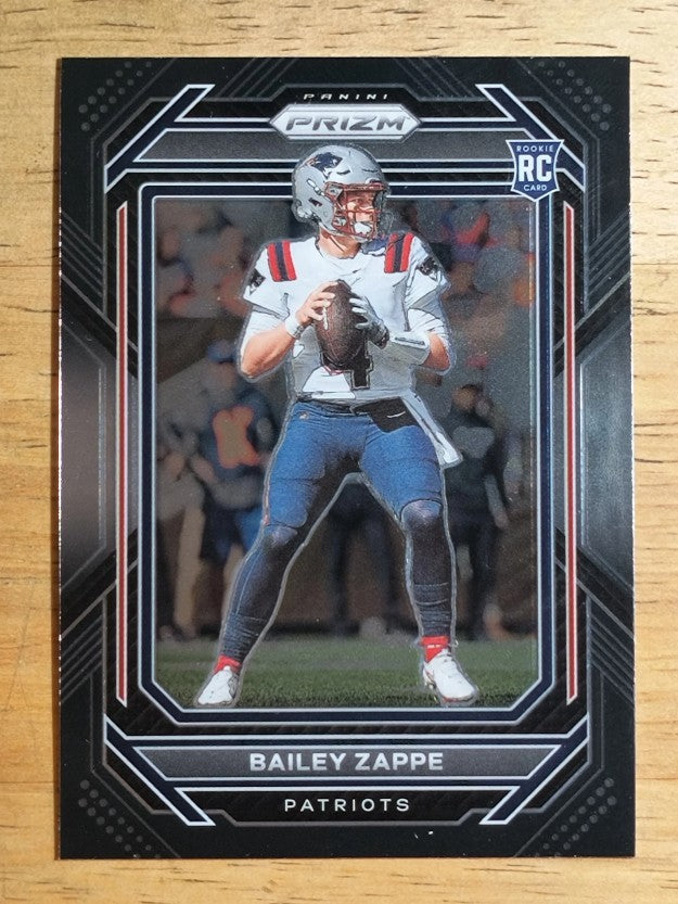 2022 Panini Chronicles Prizm Black #24 Bailey Zappe