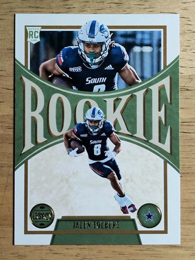 2022 Panini Legacy #162 Jalen Tolbert RC