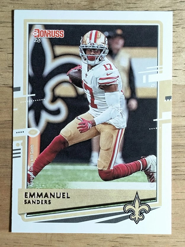 2020 Donruss #14 Emmanuel Sanders