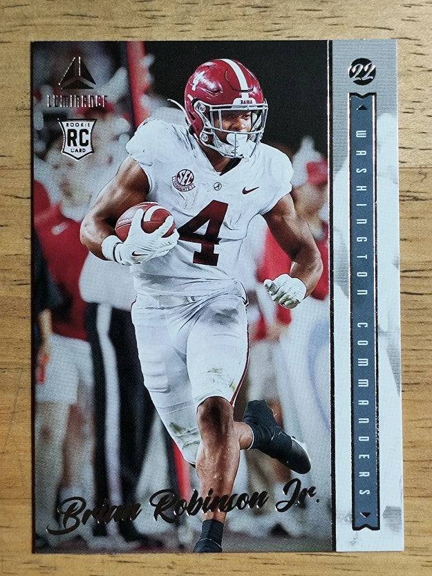 2022 Panini Luminance #107 Brian Robinson Jr. RC