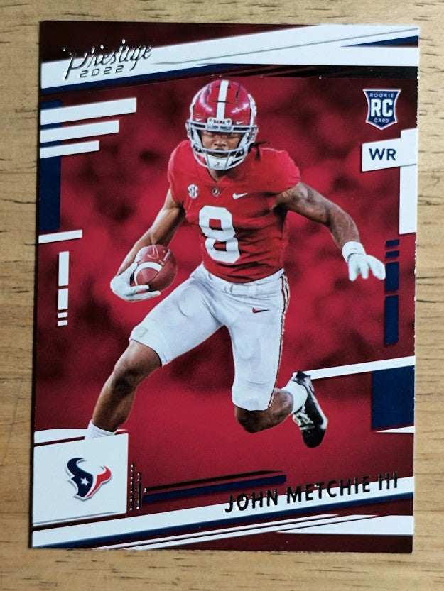 2022 Prestige #317 John Metchie III RC