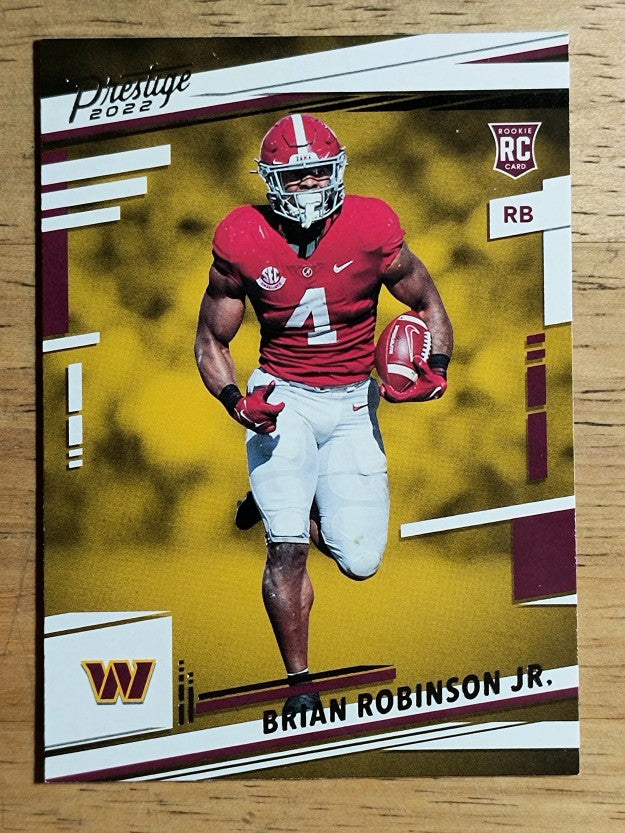 2022 Prestige #320 Brian Robinson Jr. RC